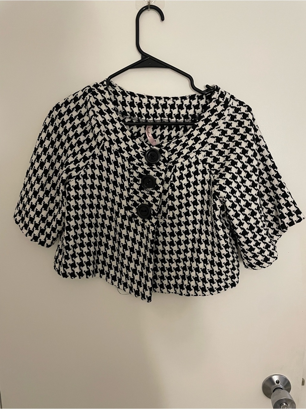 Black & White- Short Sleeve Button jacket - Picture 5 of 5